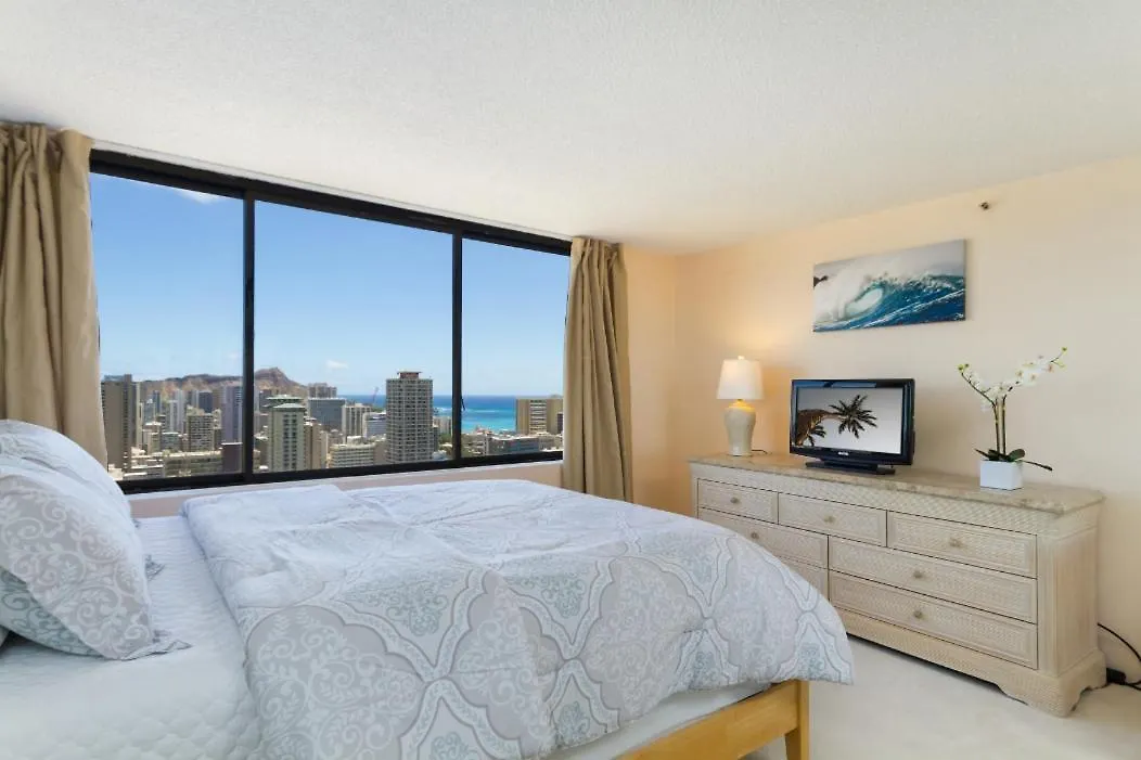 شقة فندقية هونولولو 2 Bedroom Penthouse W/Ocean Views