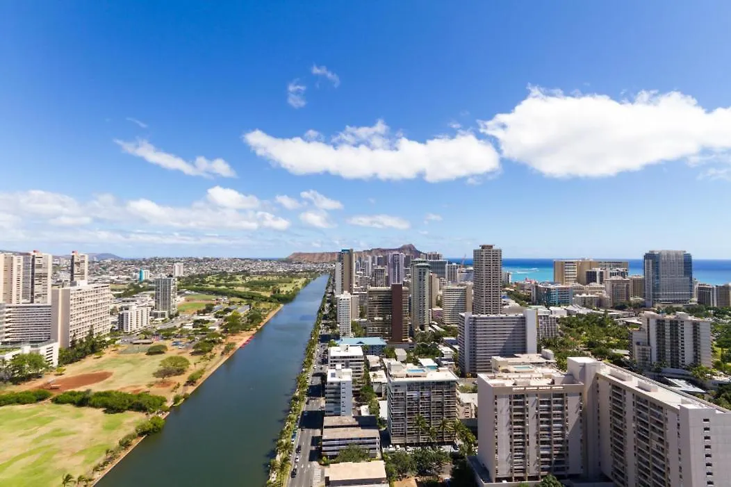 Апарт-отель 2 Bedroom Penthouse W/Ocean Views Гонолулу США